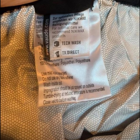 Vaude Mens tech shell pants - Picture 3 of 5